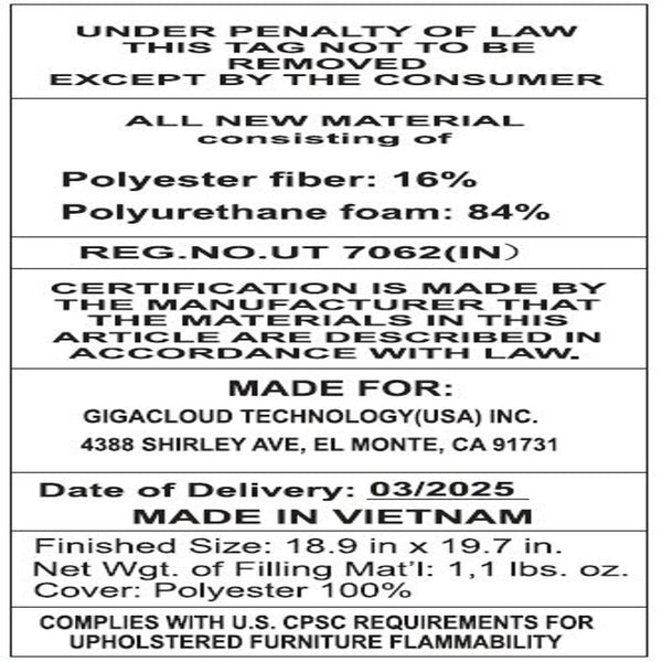 English Elm Queen Upholstered Platform Bed with LED Lights, U-Shaped Headboard, Linen Fabric, Sturdy Metal Legs Beige SF000151AAA