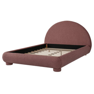 English Elm Twin Metal Daybed with Storage Drawers Powder Coated Iron Frame Guest Room Sofa Red Full SF000218AAJ