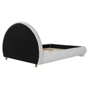 English Elm Twin Metal Daybed with Storage Drawers Powder Coated Iron Frame Guest Room Sofa White Full SF000218AAK