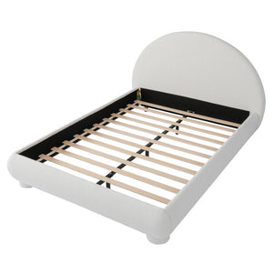 English Elm Twin Metal Daybed with Storage Drawers Powder Coated Iron Frame Guest Room Sofa White Full SF000218AAK