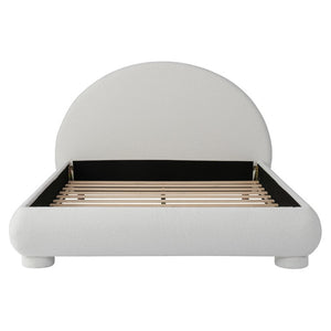 English Elm Twin Metal Daybed with Storage Drawers Powder Coated Iron Frame Guest Room Sofa White Full SF000218AAK
