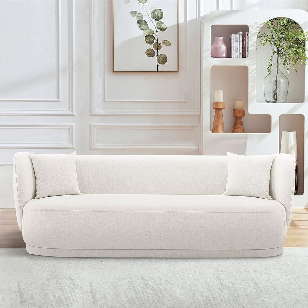 Manhattan Comfort Siri Modern Sofa Cream SF010-CR