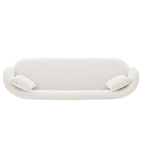 Manhattan Comfort Siri Modern Sofa Cream SF010-CR