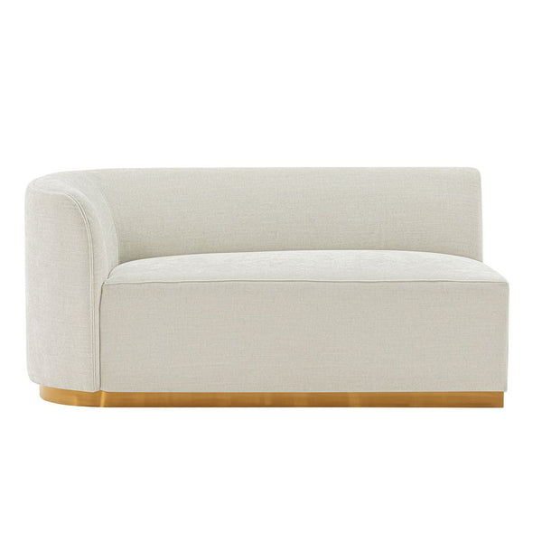 Manhattan Comfort Daria Modern Sofa Ivory SF012-IV