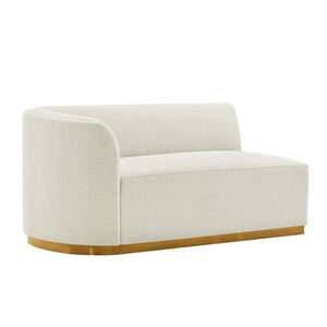 Manhattan Comfort Daria Modern Sofa Ivory SF012-IV