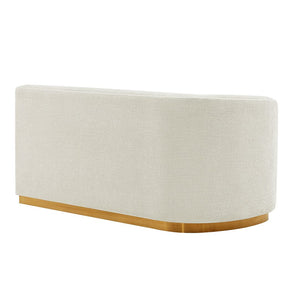 Manhattan Comfort Daria Modern Sofa Ivory SF012-IV