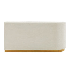 Manhattan Comfort Daria Modern Sofa Ivory SF012-IV