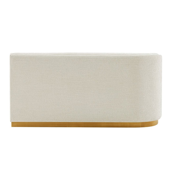 Manhattan Comfort Daria Modern Sofa Ivory SF012-IV