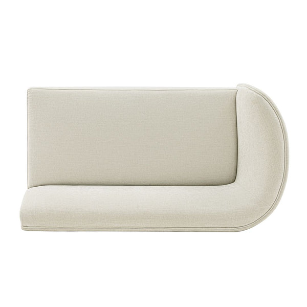 Manhattan Comfort Daria Modern Sofa Ivory SF012-IV