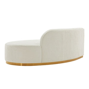 Manhattan Comfort Daria Modern Sofa Ivory SF012-IV