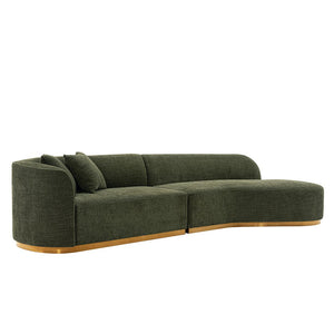 Manhattan Comfort Daria Modern Sofa Olive Greem SF012-OG