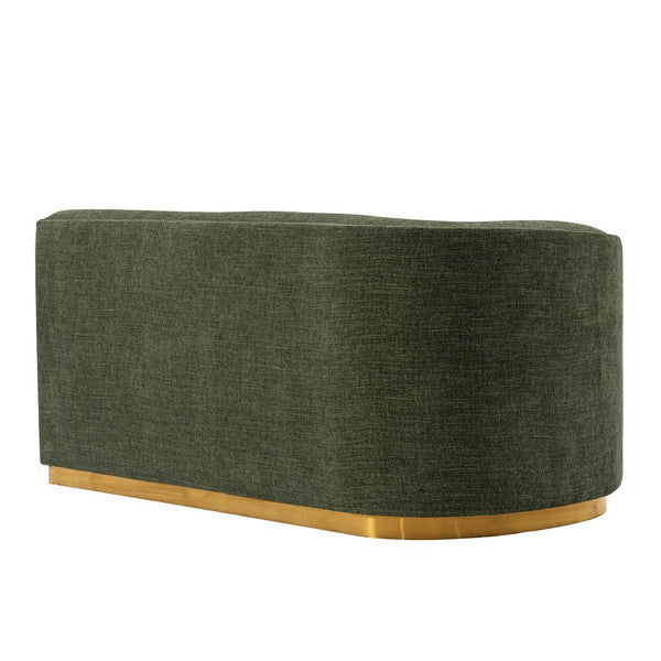 Manhattan Comfort Daria Modern Sofa Olive Greem SF012-OG