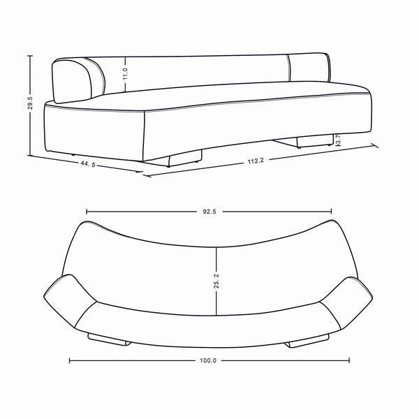 Verandah XL Sofa in Olive Green SF016-OG Manhattan Comfort