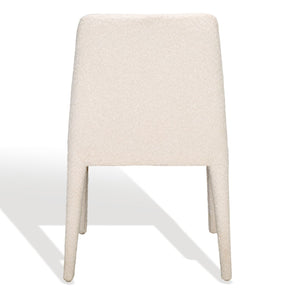 Safavieh Derrick Boucle Dining Chair Ivory SFA1008A-SET2