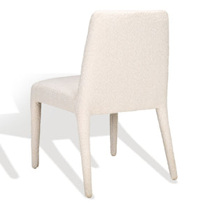 Safavieh Derrick Boucle Dining Chair Ivory SFA1008A-SET2