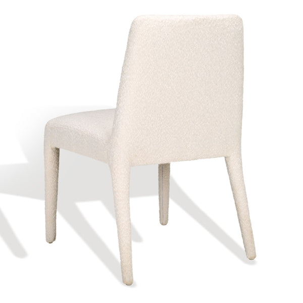 Safavieh Derrick Boucle Dining Chair Ivory SFA1008A-SET2