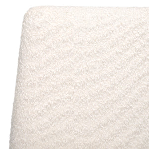 Safavieh Derrick Boucle Dining Chair Ivory SFA1008A-SET2