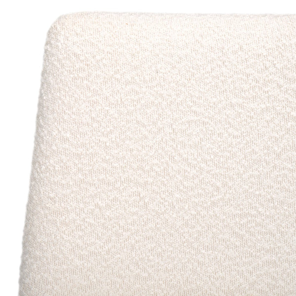 Safavieh Derrick Boucle Dining Chair Ivory SFA1008A-SET2