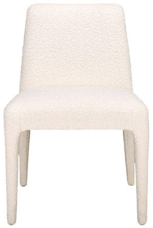 Safavieh Derrick Boucle Dining Chair Ivory SFA1008A-SET2