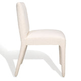 Safavieh Derrick Boucle Dining Chair Ivory SFA1008A-SET2