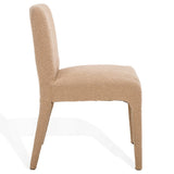 Safavieh Derrick Boucle Dining Chair Oatmeal SFA1008B-SET2