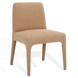 Safavieh Derrick Boucle Dining Chair Oatmeal SFA1008B-SET2