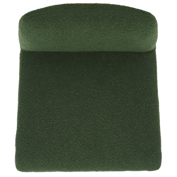 Safavieh Derrick Boucle Dining Chair Dark Green SFA1008D-SET2