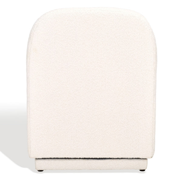 Safavieh Bianka Boucle Swivel Chair Ivory SFA1009A