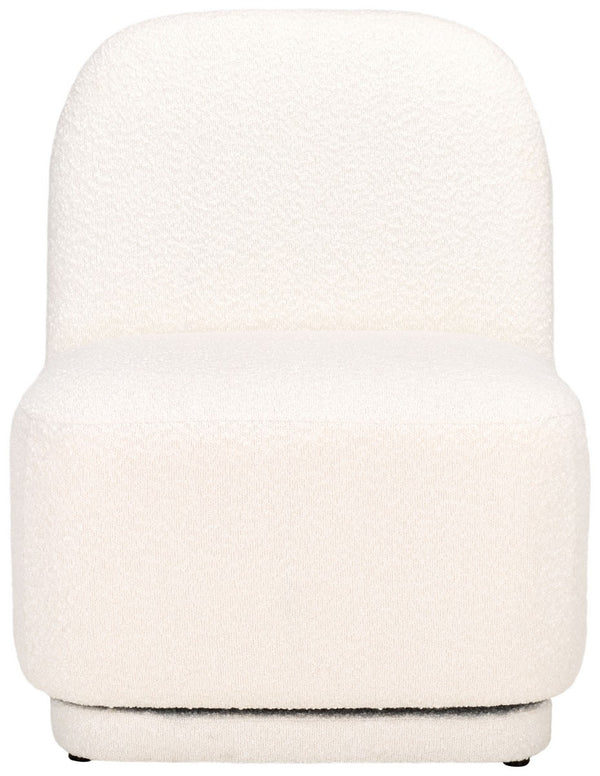 Safavieh Bianka Boucle Swivel Chair Ivory SFA1009A