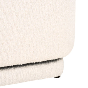 Safavieh Bianka Boucle Swivel Chair Ivory SFA1009A