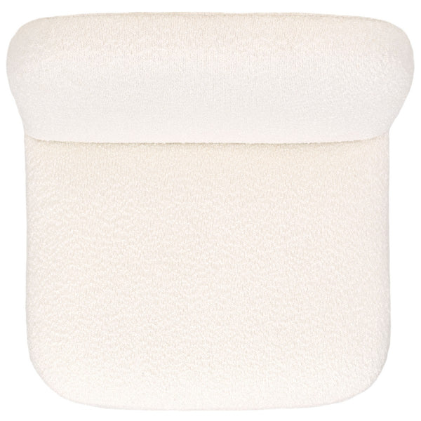 Safavieh Bianka Boucle Swivel Chair Ivory SFA1009A