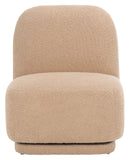 Safavieh Bianka Boucle Swivel Chair Oatmeal SFA1009B