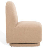 Safavieh Bianka Boucle Swivel Chair Oatmeal SFA1009B