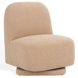 Safavieh Bianka Boucle Swivel Chair Oatmeal SFA1009B