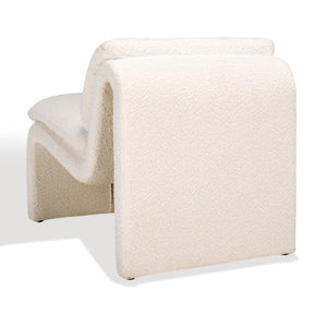 Safavieh Ainslie Boucle Accent Chair Ivory SFA1010A