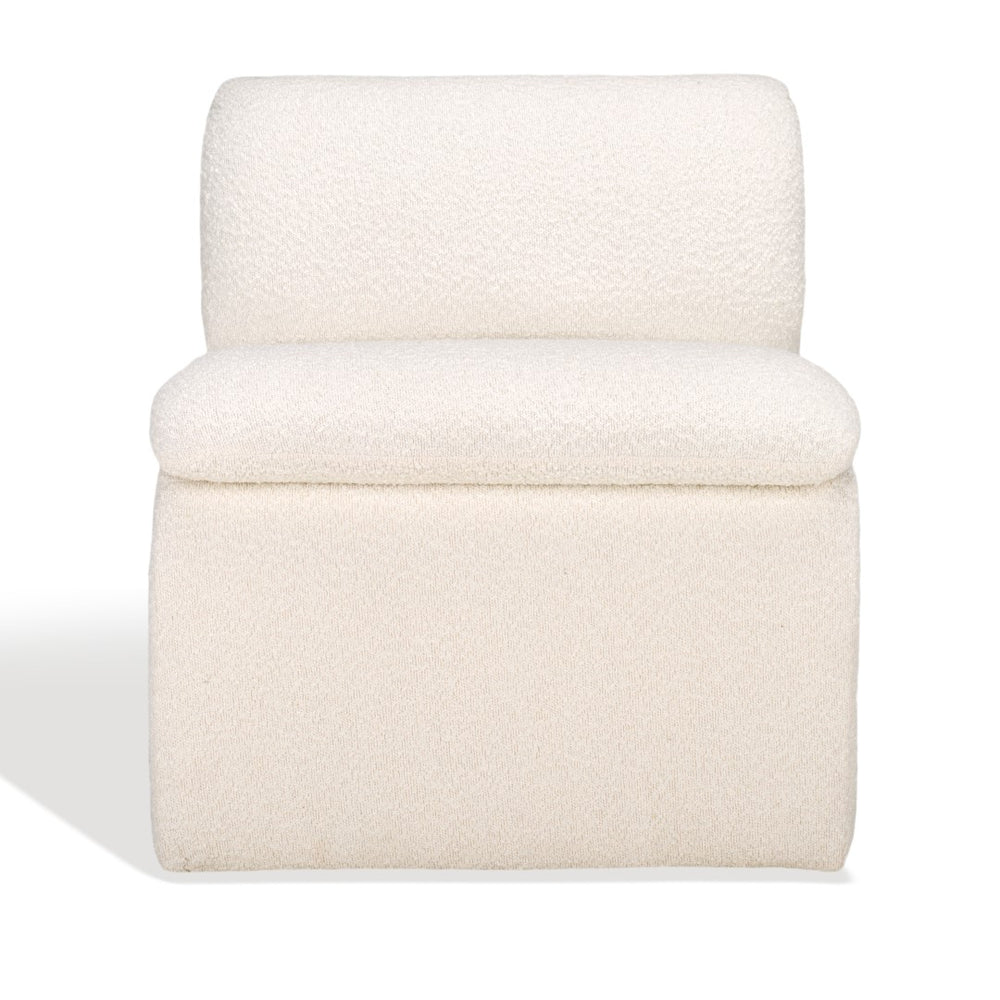 Safavieh Ainslie Boucle Accent Chair Ivory SFA1010A