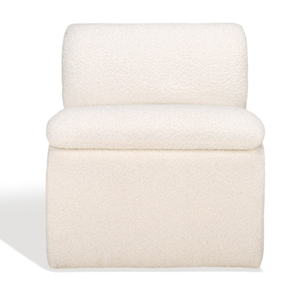 Safavieh Ainslie Boucle Accent Chair Ivory SFA1010A