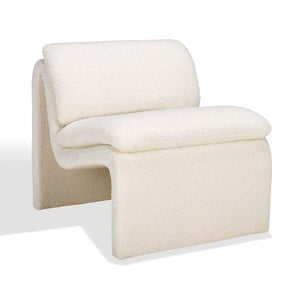 Safavieh Ainslie Boucle Accent Chair Ivory SFA1010A