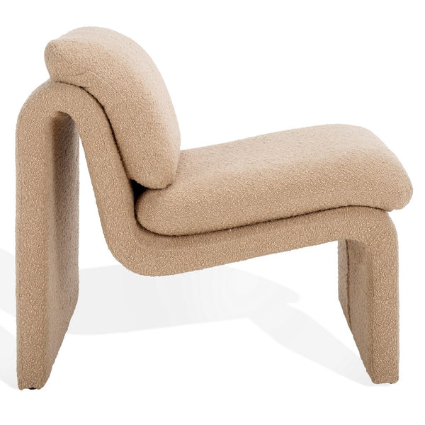 Safavieh Ainslie Boucle Accent Chair Oatmeal SFA1010B