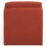 Safavieh Ainslie Boucle Accent Chair Rust Orange SFA1010C