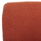 Safavieh Ainslie Boucle Accent Chair Rust Orange SFA1010C