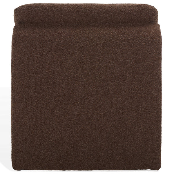 Safavieh Ainslie Boucle Accent Chair Dark Brown SFA1010D