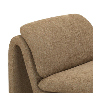 Ainslie Performance Fabric Accent Chair With Stain-Resistant Upholstery, Plush Foam & Solid Wood Frame