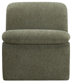 Ainslie Performance Fabric Accent Chair With Stain-Resistant Upholstery, Plush Foam & Solid Wood Frame
