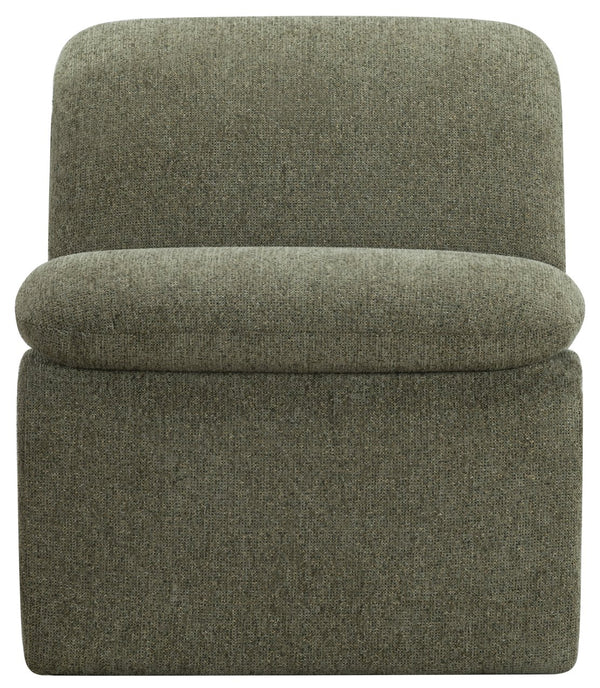Ainslie Performance Fabric Accent Chair With Stain-Resistant Upholstery, Plush Foam & Solid Wood Frame