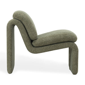 Ainslie Performance Fabric Accent Chair With Stain-Resistant Upholstery, Plush Foam & Solid Wood Frame