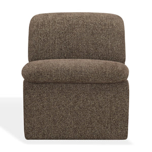 Ainslie Performance Fabric Accent Chair With Stain-Resistant Upholstery, Plush Foam & Solid Wood Frame