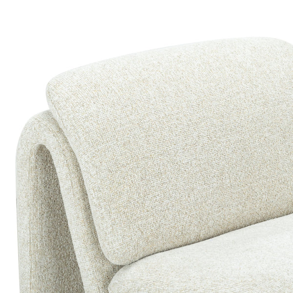 Ainslie Performance Fabric Accent Chair With Stain-Resistant Upholstery, Plush Foam & Solid Wood Frame