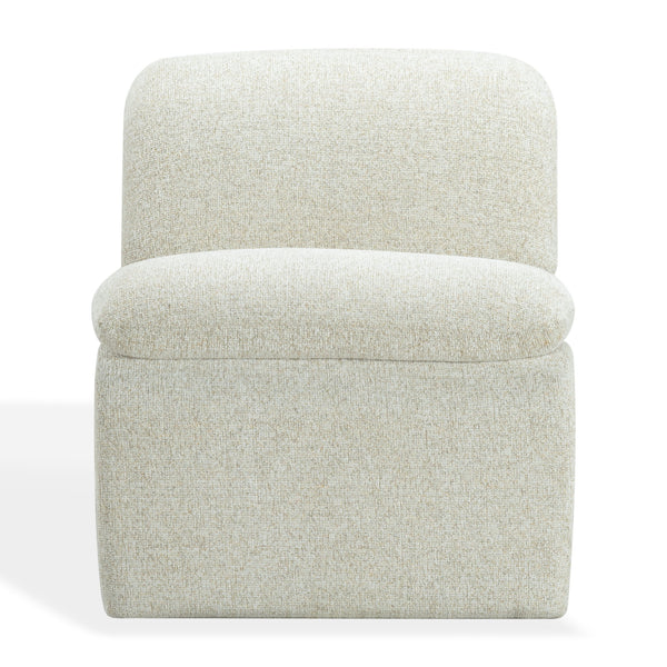 Ainslie Performance Fabric Accent Chair With Stain-Resistant Upholstery, Plush Foam & Solid Wood Frame