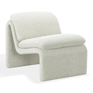 Ainslie Performance Fabric Accent Chair With Stain-Resistant Upholstery, Plush Foam & Solid Wood Frame